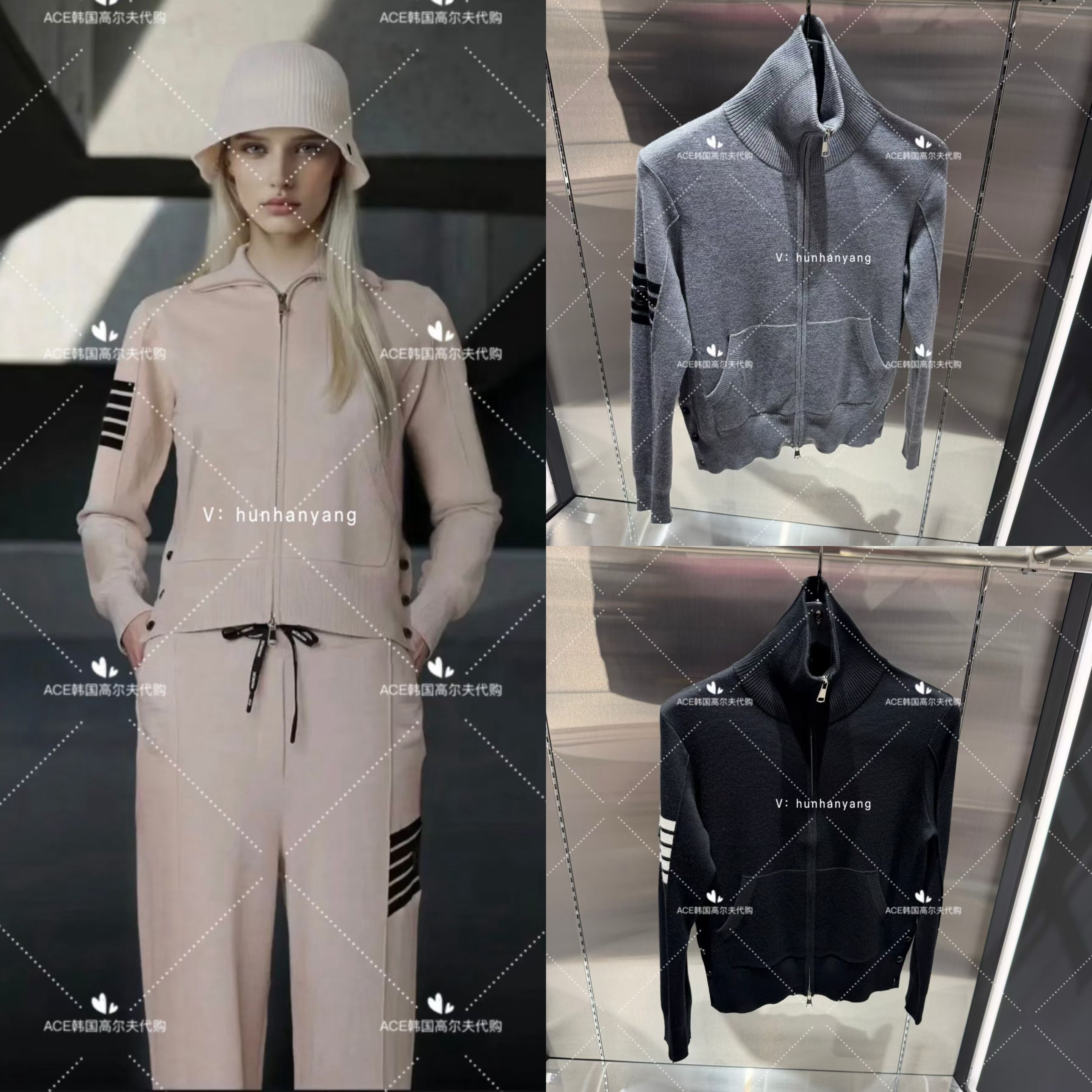 女士高尔夫服装25冬季上衣