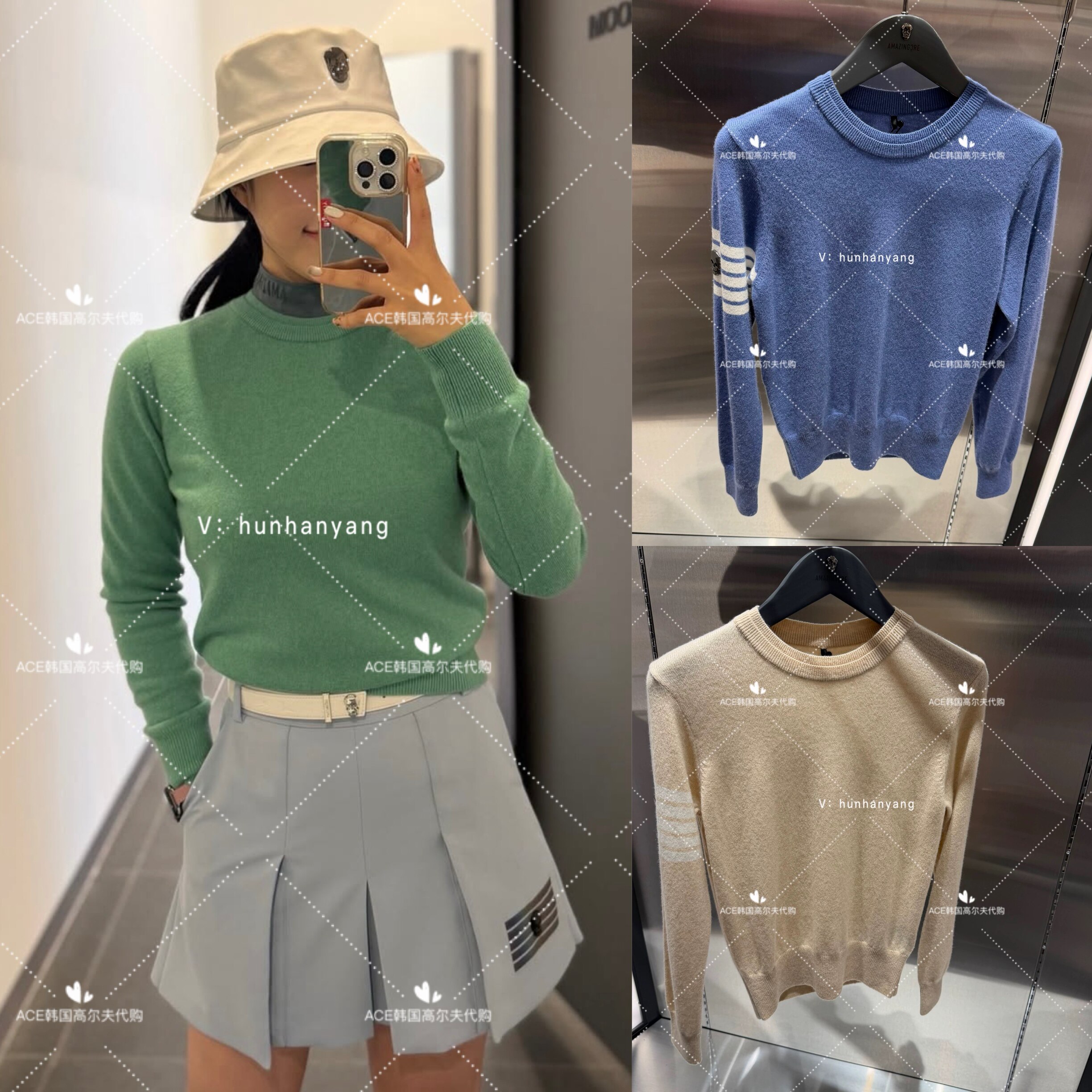 女士高尔夫服装25冬季上衣