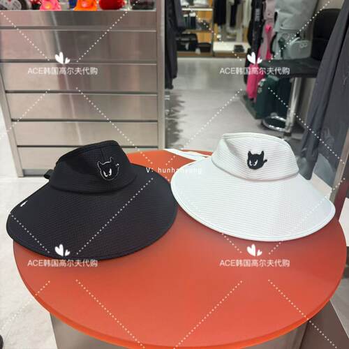 WAAC高尔夫球帽女士无顶防晒帽
