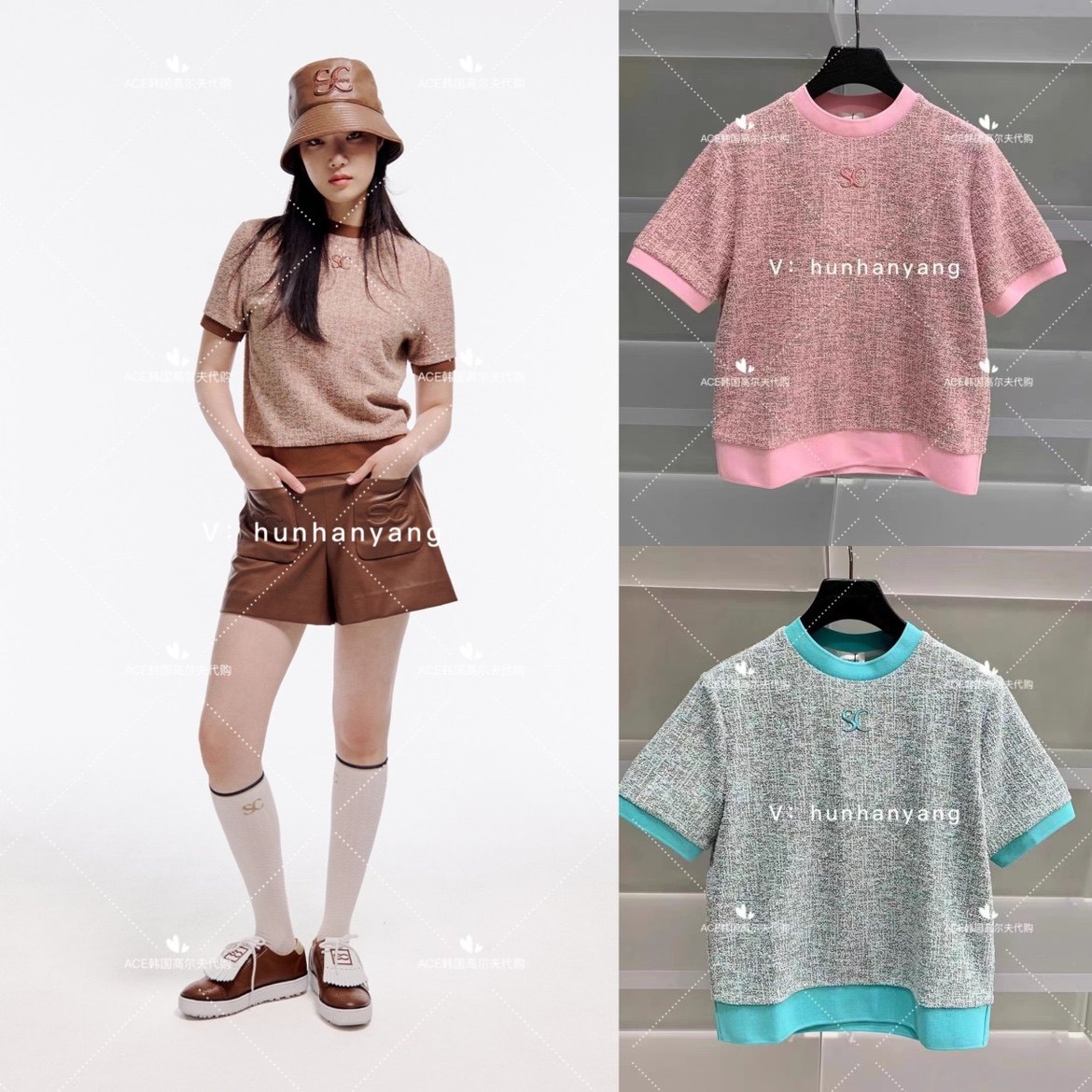 SOUTHCAPE高尔夫设计感上衣