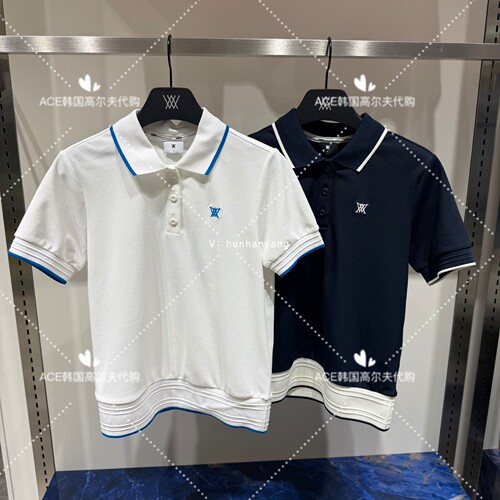 女士高尔夫服装26夏季上衣