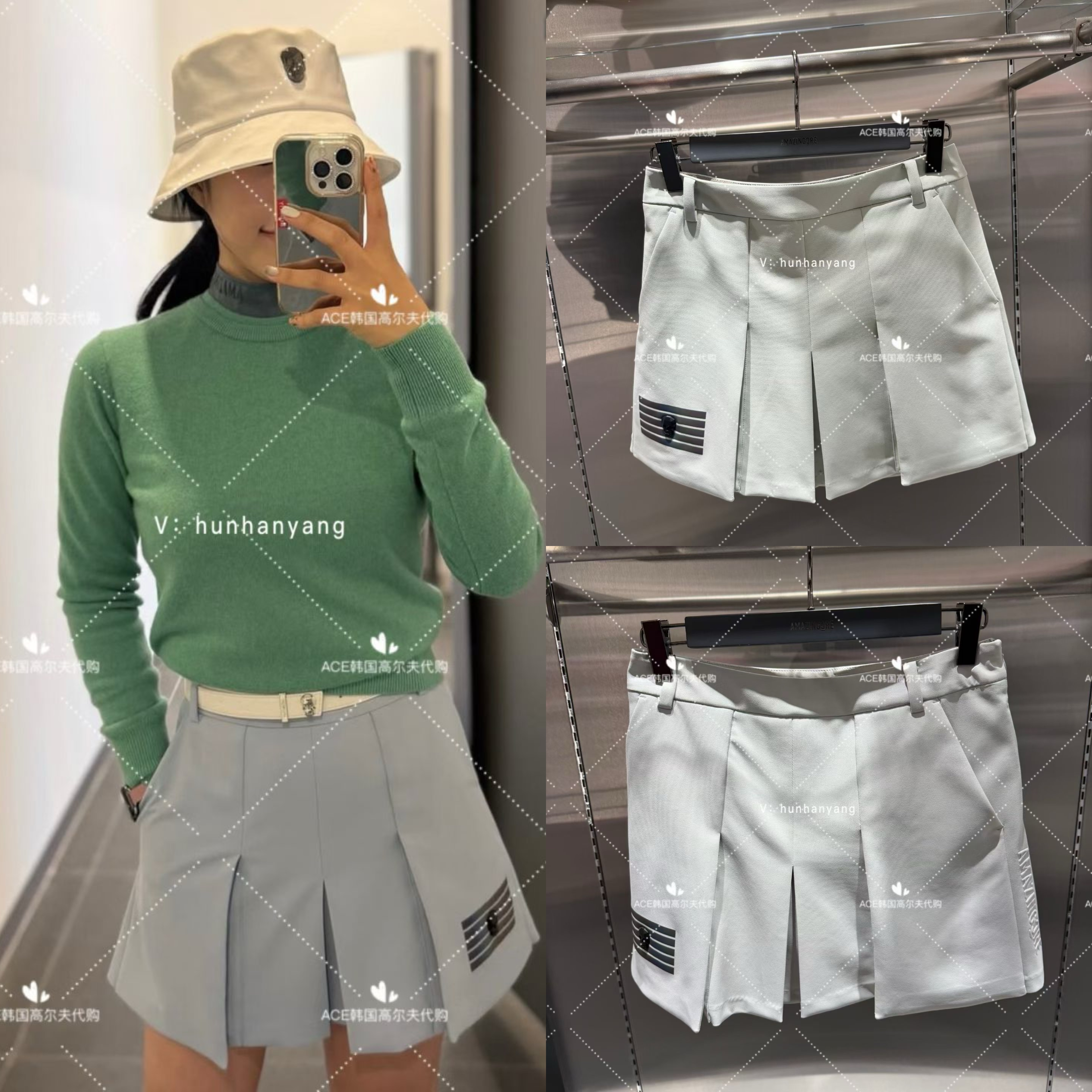 女士高尔夫服装25秋季裙子