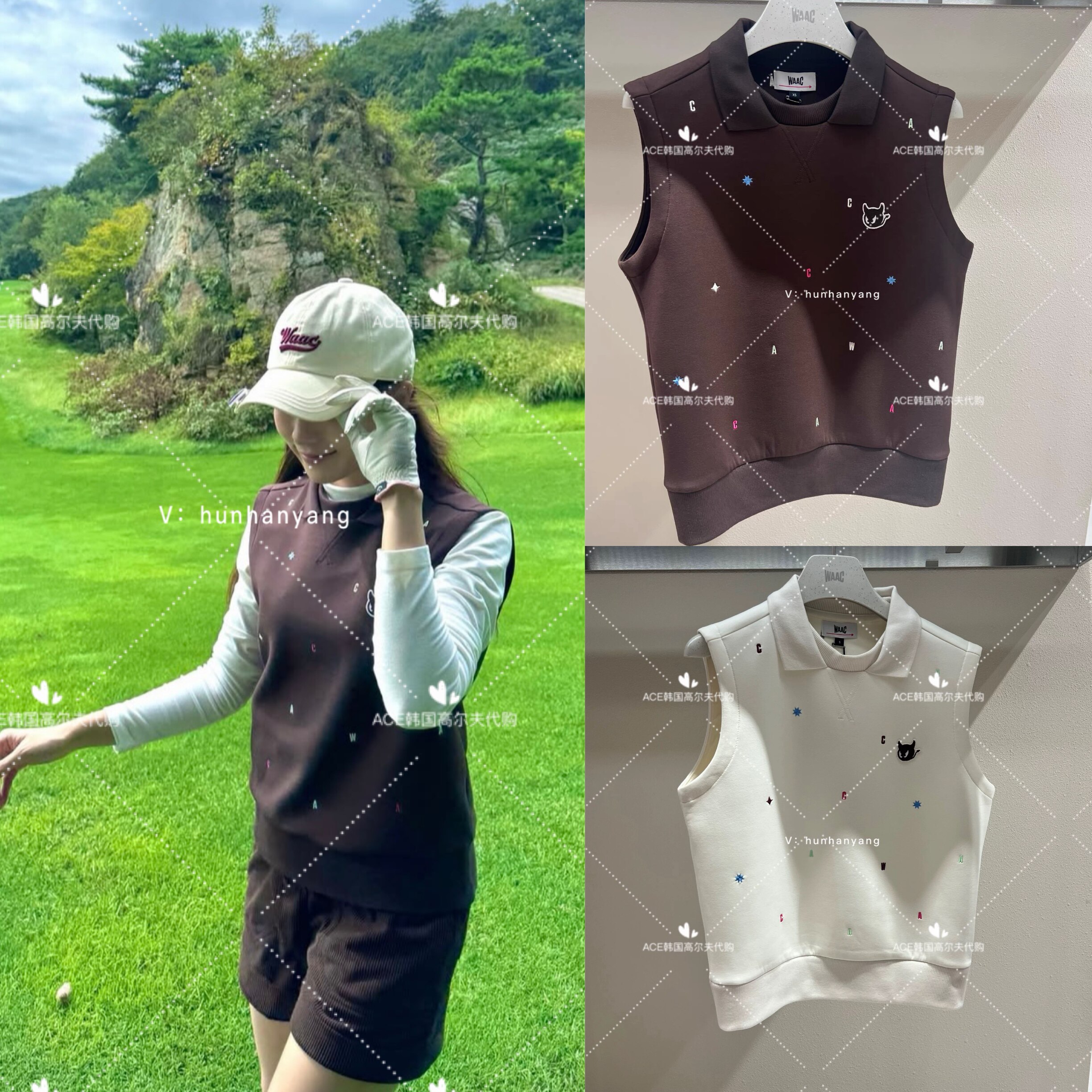 女士高尔夫服装25秋季上衣