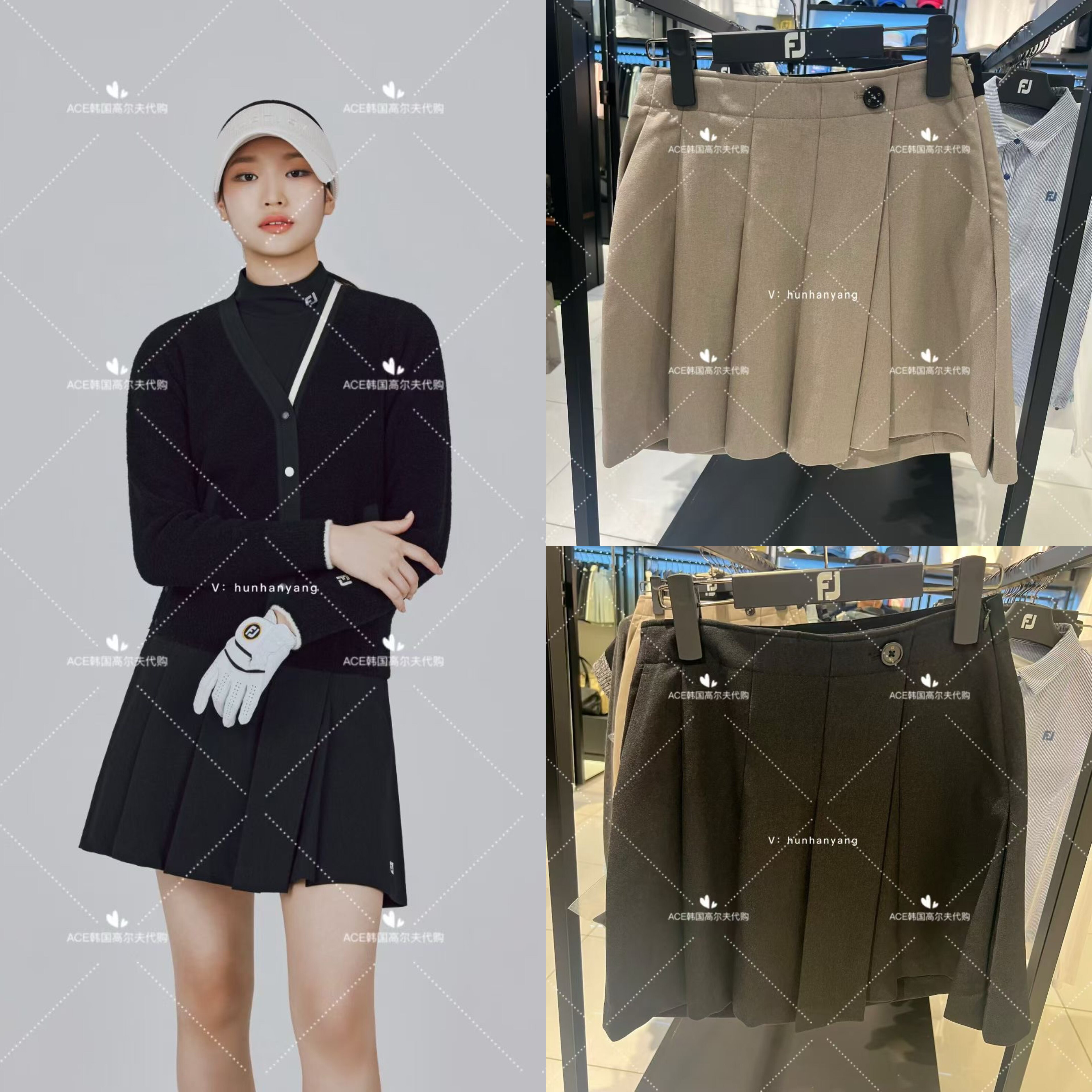 女士高尔夫服装25秋季裙子