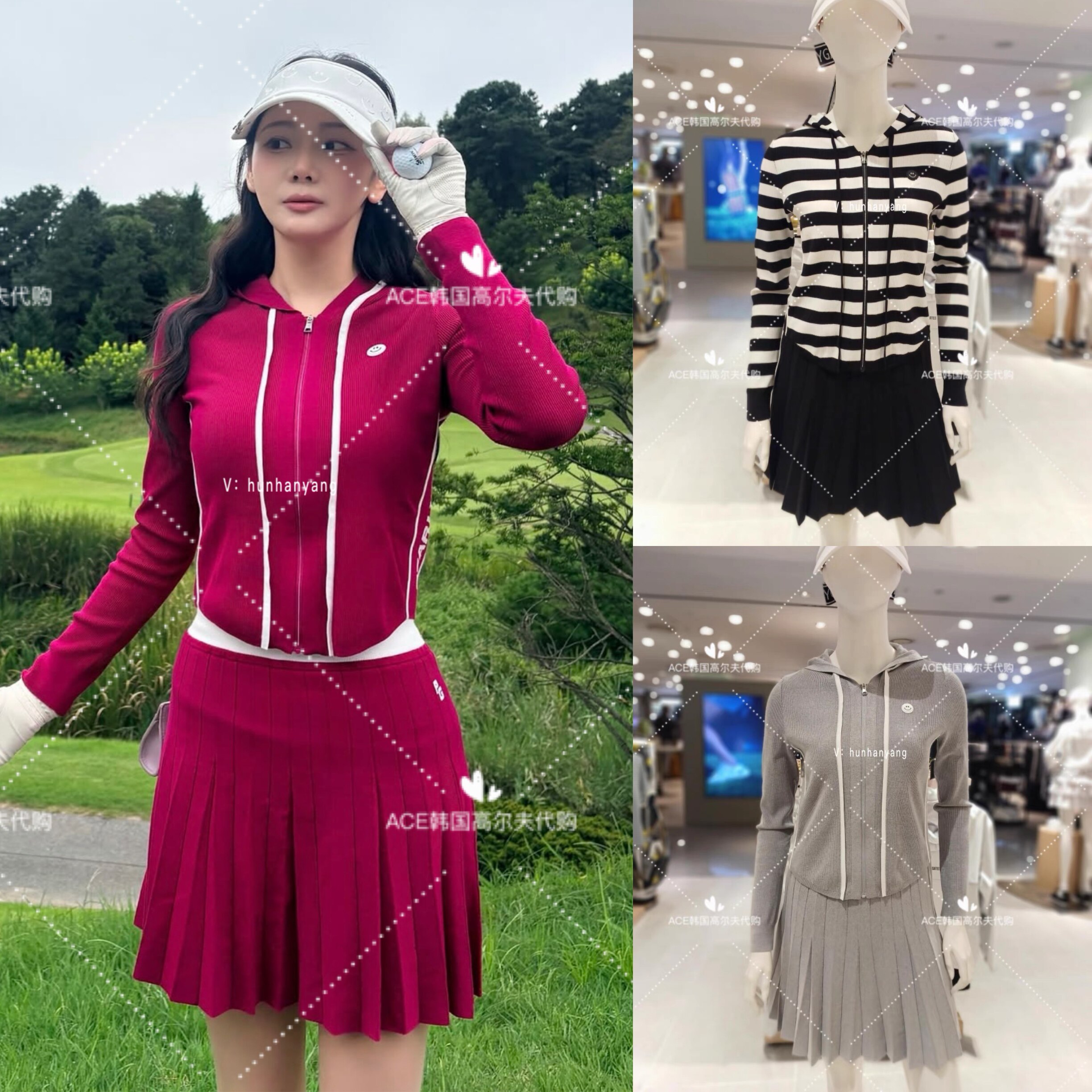 女士高尔夫服装26秋季上衣
