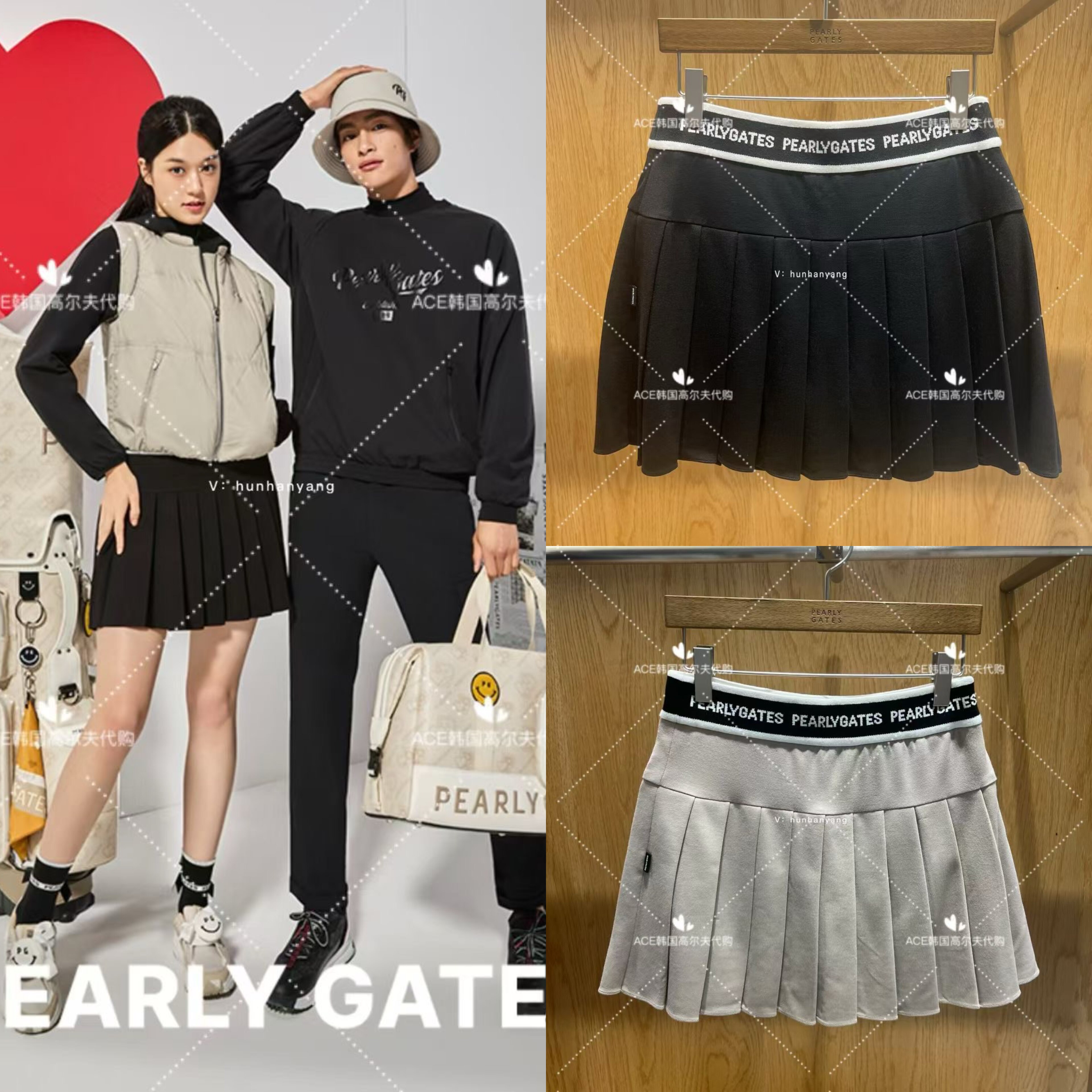 女士高尔夫服装25秋季裙子