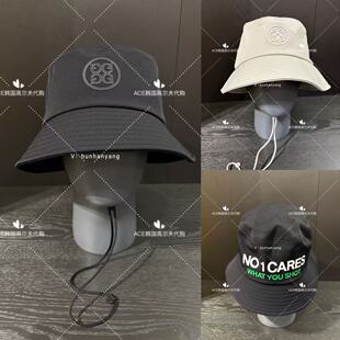 GFORE高尔夫球帽女士26春季新款百搭休闲时尚运动渔夫防晒帽