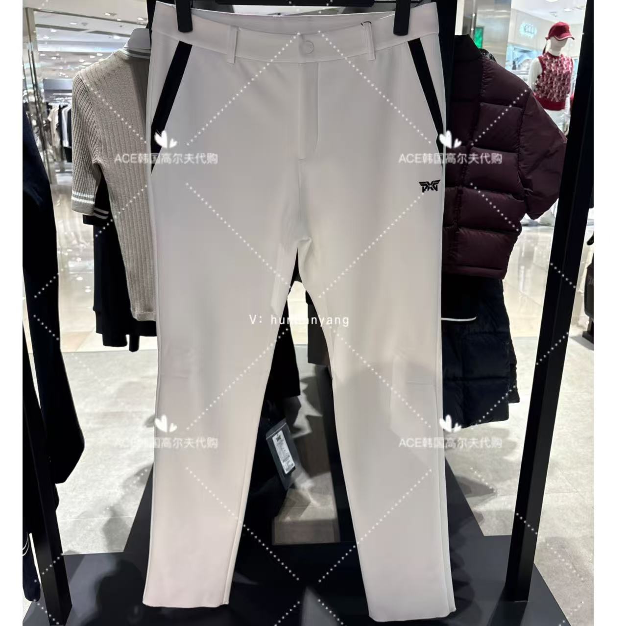 PXG男士高尔夫保暖加绒运动裤