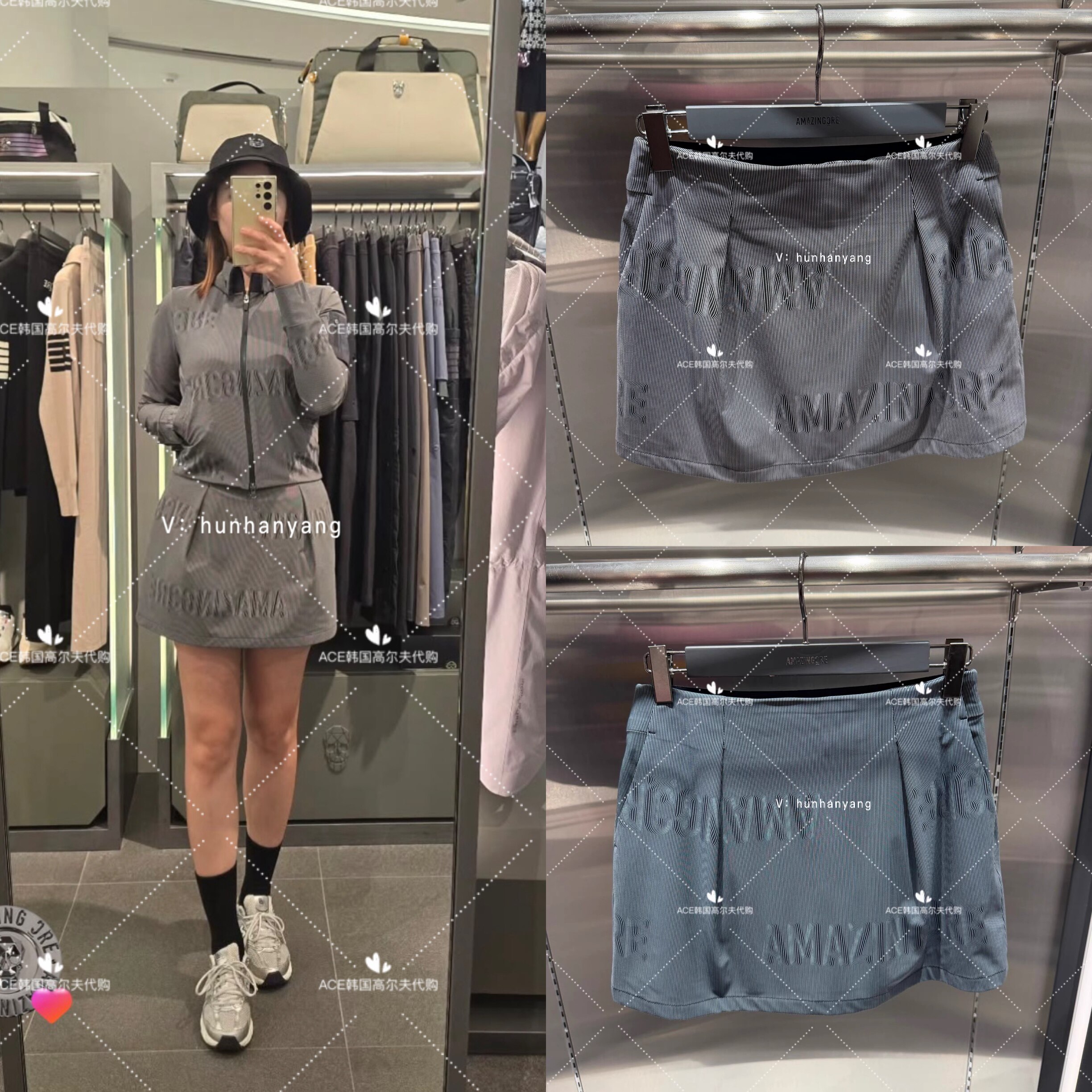 女士高尔夫服装25冬季裙子
