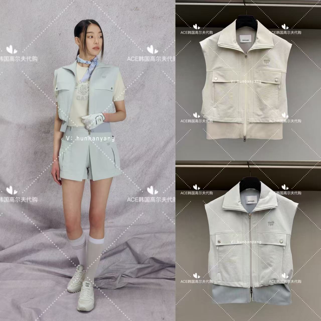 SOUTHCAPE女士高尔夫马甲26春