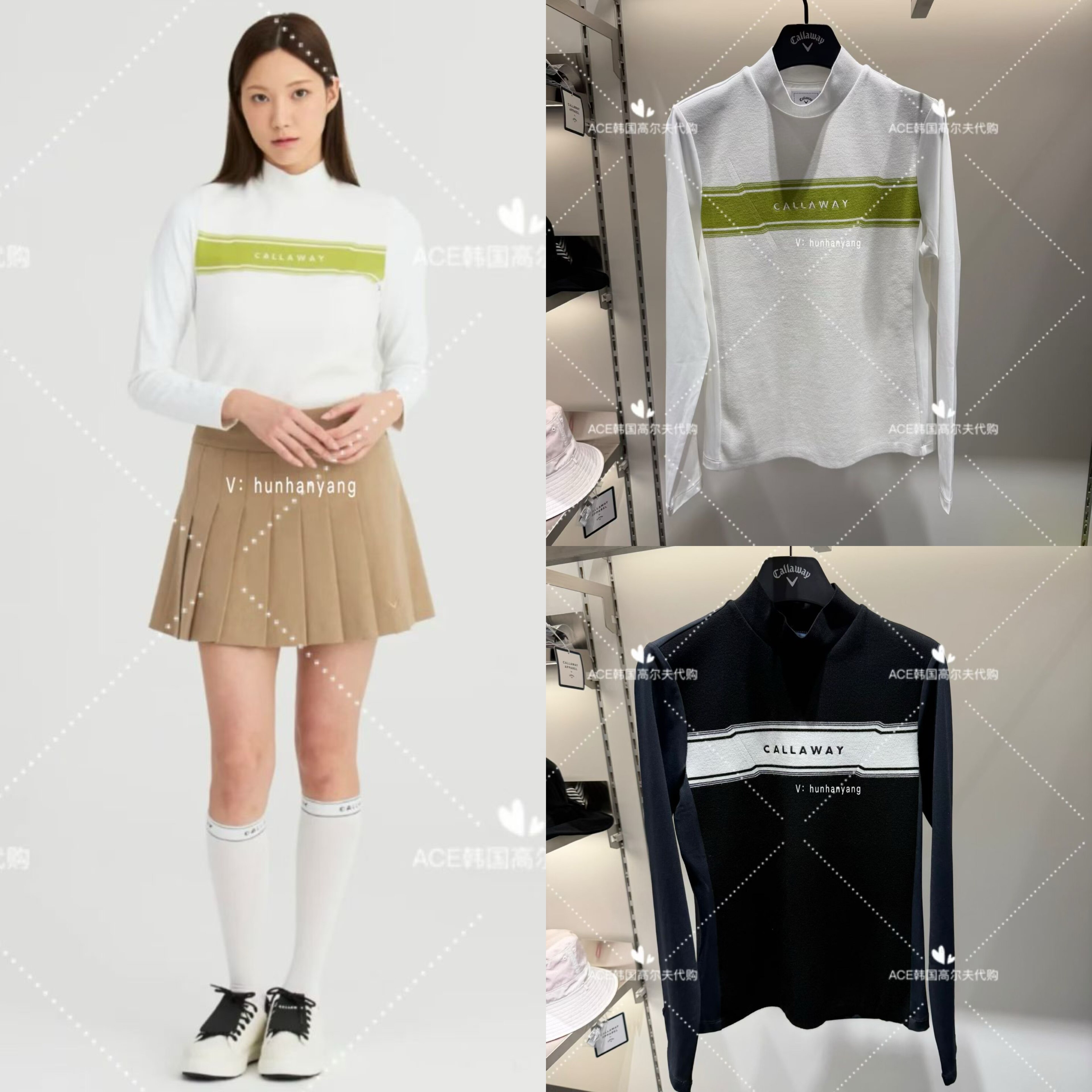 女士高尔夫服装26秋季上衣