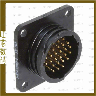 1-207369-1【CONN RCPT MALE 28POS GOLD SOLDER】