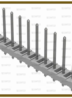 0010081102【CONN HEADER VERT 10POS 5.08MM】