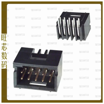 103166-3【CONN HEADER R/A 10POS 2.54MM】