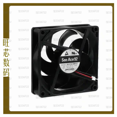 9GA0924M402【FAN AXIAL 92X25MM 24VDC WIRE】