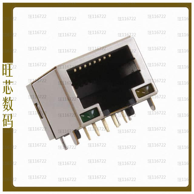 MTJ-88AAX1-FSV-LH【RJ45 MODULAR JACK, SHIELDED, DIP】