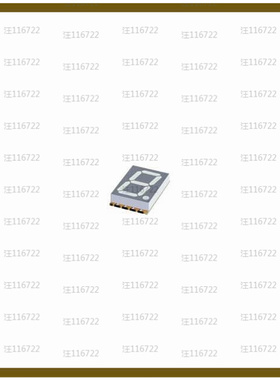 ACSA56-41QBWA/D-F01【DISPLAY 7SEG 0.56 SGL BLU 10SMD】