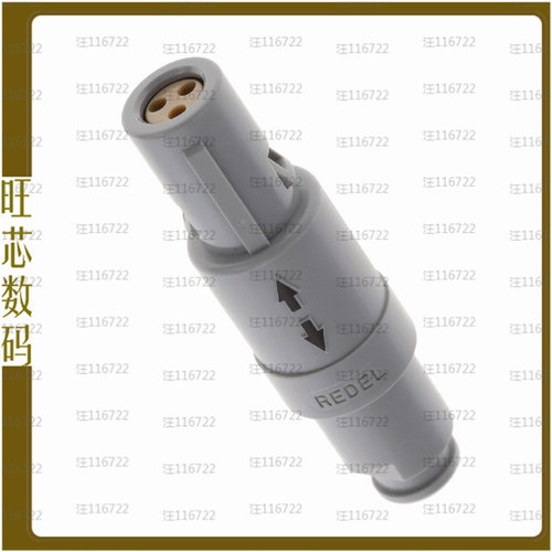 PAH.N0.3GL.LC65GZ【CONN PLUG FMALE 3P GOLD SLDR CUP】