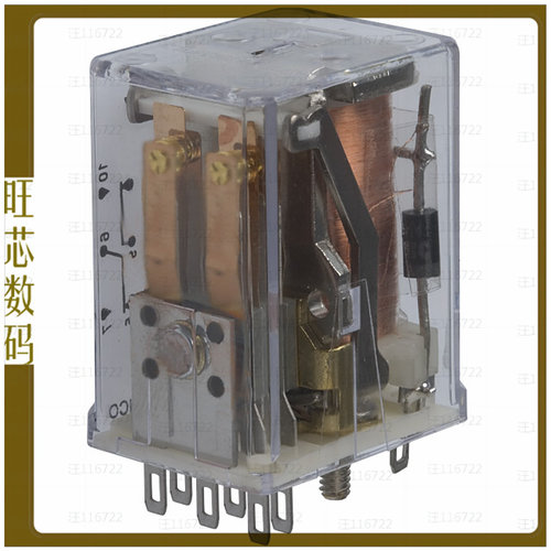 R10-E1X2-S800【RELAY GEN PURPOSE DPDT 5A 12V】