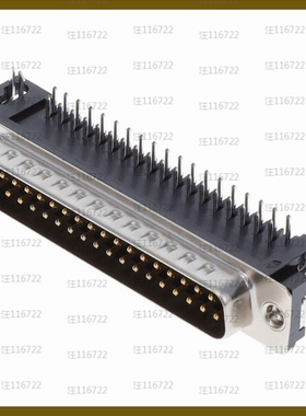 K22X-C37P-N【CONN D-SUB PLUG 37POS R/A SLDR】