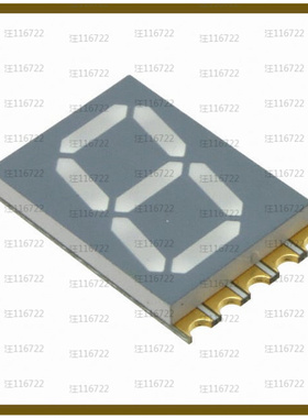 ACSA56-51PBWA/A【DISPLAY 7SEG 0.56 SGL BLU 10SMD】