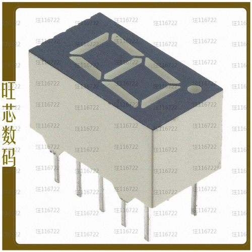 SA36-11EWA【DISPLAY 7SEG 0.36 SGL RED 10DIP】