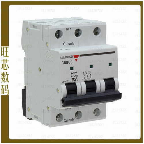 GSB633PC4【MCB UL1077 C 3P 4A】