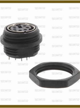 MD-60CV【CONN RCPT FMALE MINI DIN 6P SLDR】