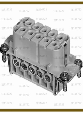 C14610B0100024【INSERT FEMALE 10POS+1GND SCREW】