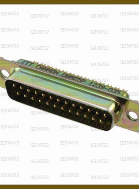 DBM-25P【CONN D-SUB PLUG 25POS PNL MNT】