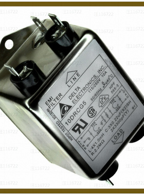 10DRCG5【LINE FILTER 115V/250VAC 10A CHAS】