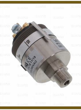 P119G-10H-C12TS-DIS【PRESSURE SWITCH 4.5-100 PSIG】