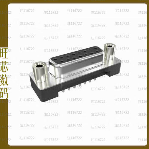 NFD17A15SA3E1CA【D-SUB, 15 PIN SOCKET, VERTICAL P】