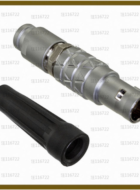 FLBC-08FGMS-GCP-211【CONN PLUG MALE 8P GOLD SLDR CUP】