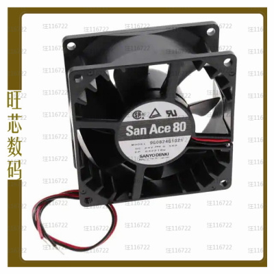 9G0824G1021【FAN AXIAL 80X38MM 24VDC WIRE】