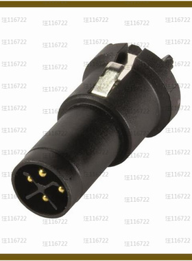 21033091403【M12 S-CODE 3+PE PIN, MALE, SHIEL】