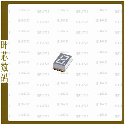 ACSA03-41SURKWA-F01【DISPLAY 7-SEG 0.3 SGL RED 10SMD】