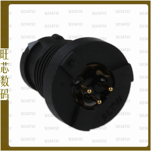 AD-03PMMP-QC8001【CONN RCPT MALE 3POS GOLD SOLDER】