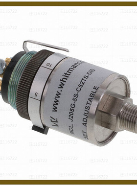 J205G-5S-C52TS-DIS【PRESSURE SWITCH 2-50 PSIG】
