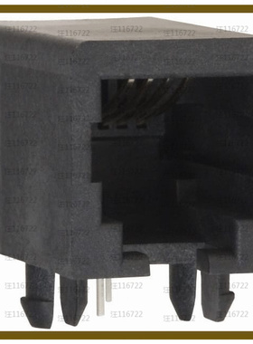 432024101【CONN MOD JACK 4P4C R/A UNSHLD】