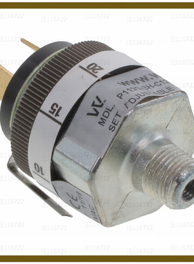 P119G-3H-C12TB-DIS【PRESSURE SWITCH 1.6-30 PSIG】