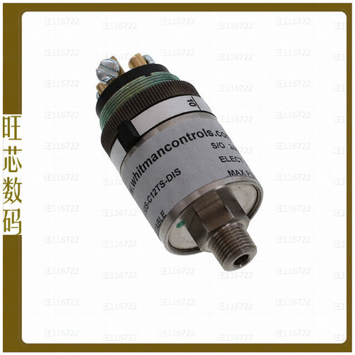 J205G-10S-C12TS-DIS【PRESSURE SWITCH 4-100 PSIG】