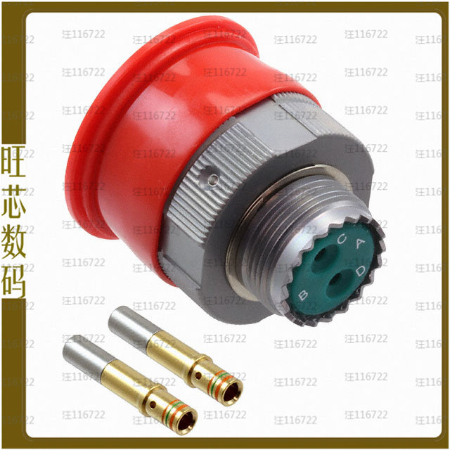 ALM06FD13-71S(072)【CONN PLUG FMALE 2POS GOLD CRIMP】