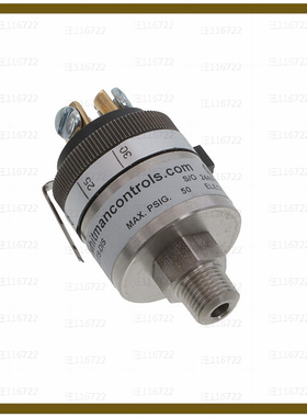 P117G-5H-C12TS-DIS【PRESSURE SWITCH 3-50 PSIG】