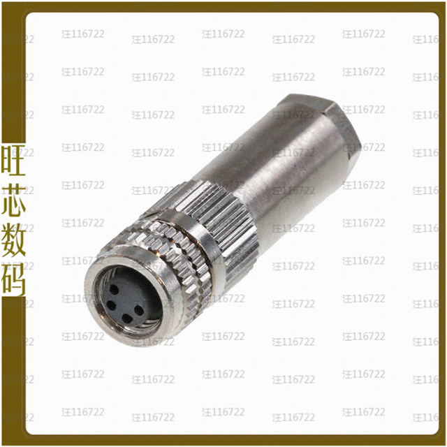 PXMBNI08FBF04ASC【CONN PLUG FMALE 4POS SOLDER CUP】