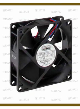 F8025L12B-FSR-EM【FAN AXIAL 80X25MM 12VDC WIRE】