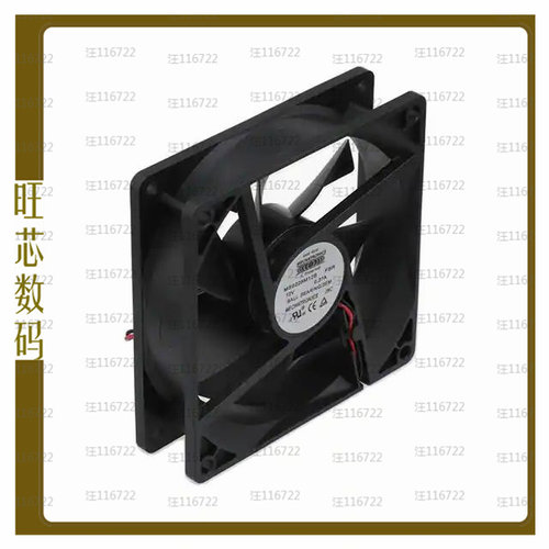 MS9225M12B-FSR-2EM【FAN AXIAL 92X25MM 12VDC WIRE】