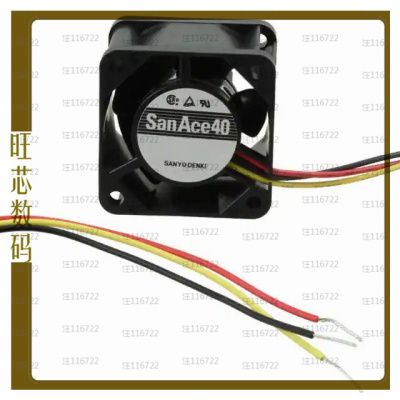 109P0424H301【FAN AXIAL 40X28MM 24VDC WIRE】