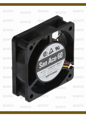 109P0612W601【FAN AXIAL 60X20MM 12VDC WIRE】