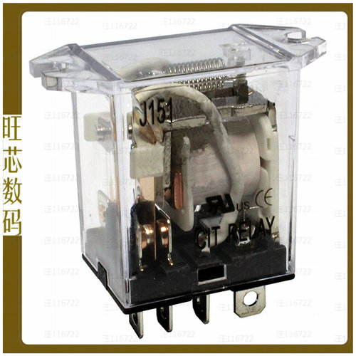 J1512CF240VAC1.2D【RELAY GEN PURPOSE DPDT 20A 240V】